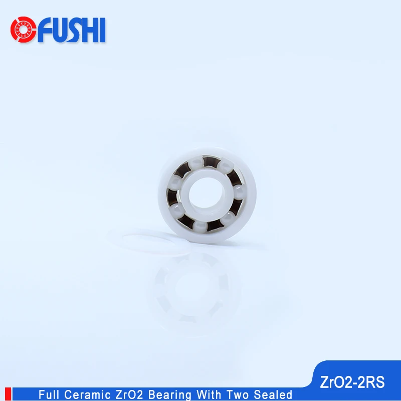 

6201 Full Ceramic Bearing ZrO2 1PC 12*32*10 mm P5 6201RS Double Sealed Dust Proof 6201 RS 2RS Ceramic Ball Bearings 6201CE