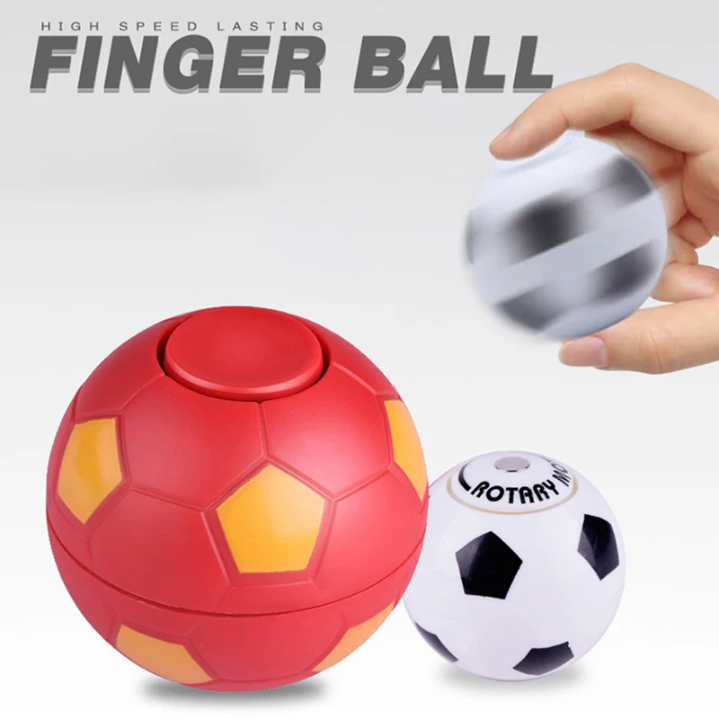 

Fingertip Football Spinning Top Finger Rotating Decompression Toy Color Children's Puzzle Interactive Table Game Gacha Ball