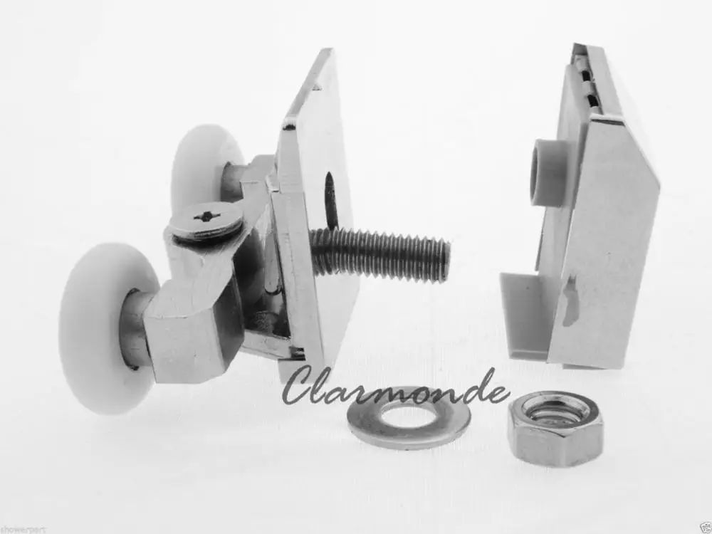 Shower Sliding Door Pulleys 25mm or 23mm Shower Door Rollers Sliding Door Roller Shower Room Pulley Shower Room Rollers Sliding Door Pulley