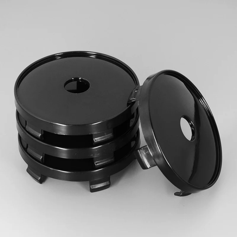 4 шт. 60 мм подходит для 56 мм/56 5 логотип черный пластик Центральная втулка колеса