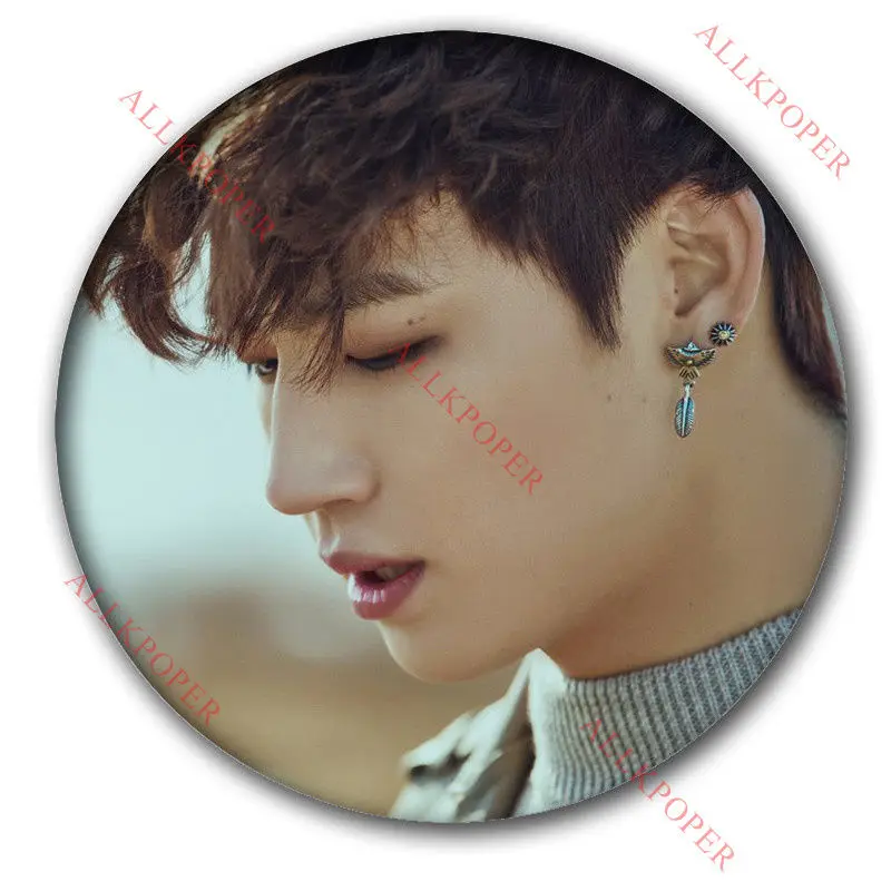 Kpop GOT7 футляр для переноски нагрудная булавка Джексон Bambam брошь JB JR Марк Youngjae