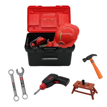 

Kids Tool Set with 42 Tools Accessories Role Play Tools for Toddlers Set Toy