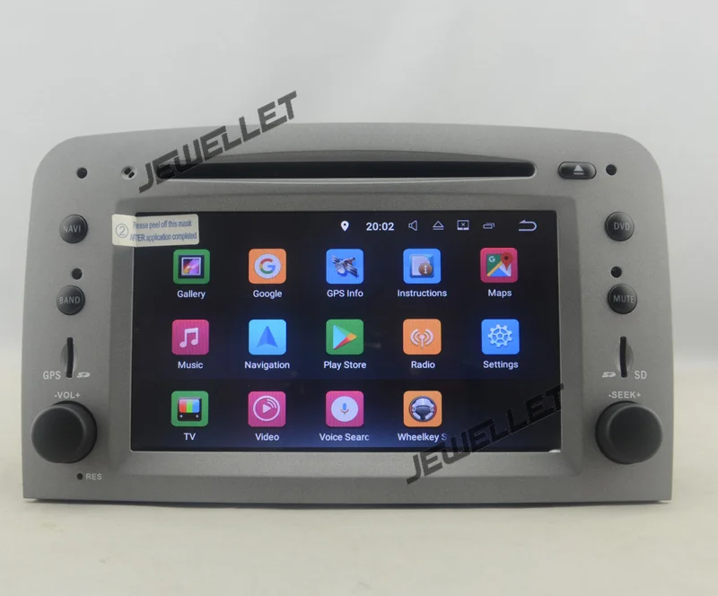 Четырехъядерный Android 9,0 автомобильный DVD gps Радио навигатор для Alfa Romeo 147 GT с 4G/Wifi DVR OBD mirror link 1080P
