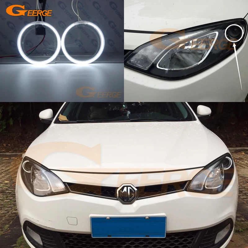Для MG 6 MG6 2010 2011 2012 2013 2014 2015 отличный ультра яркий CCFL ангельские глазки набор колец |