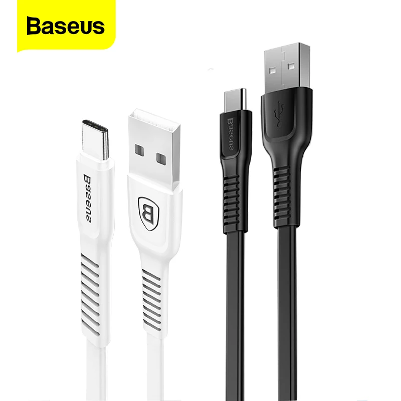 USB кабель Baseus для Samsung S20/S10/Xiaom mi10 устройство быстрой зарядки шнур типа C зарядный