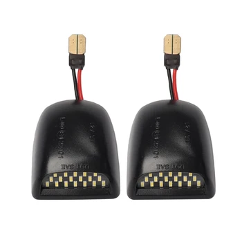 

1 Pair Car LED License Plate Lights 12V Auto Car Rear Bumper Light Lamp for Chevrolet Silverado 1500 2500 GMC Trucks