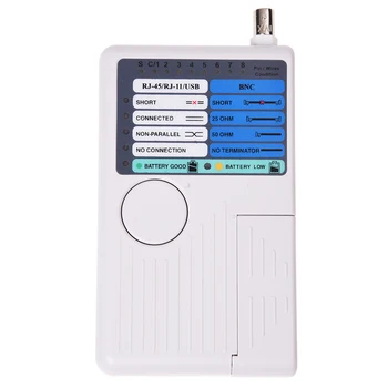 

USB Handheld Wire RJ45 BNC RJ11 1394 Ethernet Network LAN Cable Tester