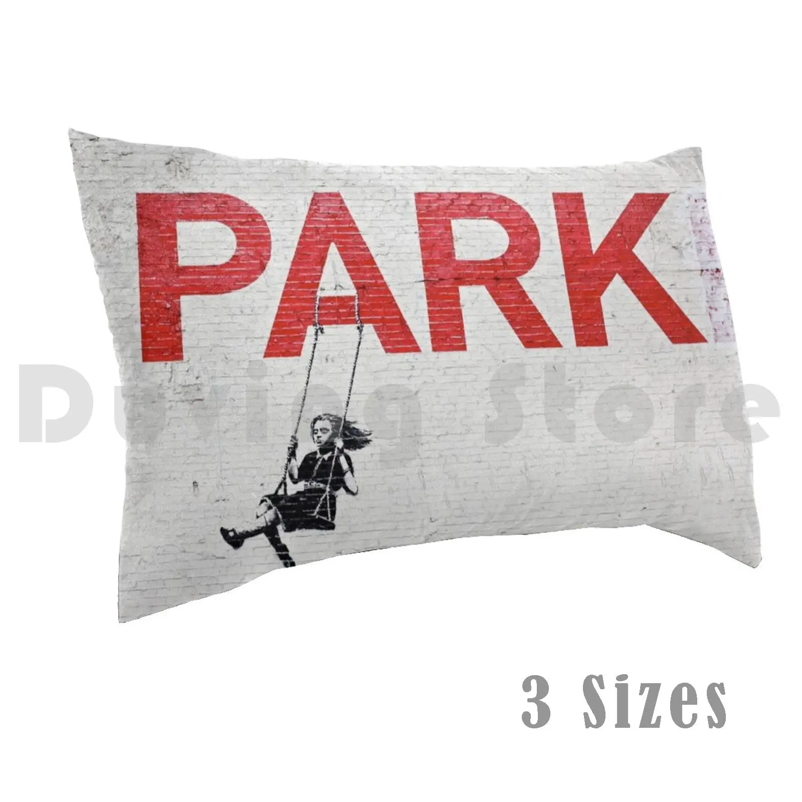 Banksy "Park" Federa Fai Da Te 50X75 Banksy Graffiti Street Art Play Fine Art Los Angeles La