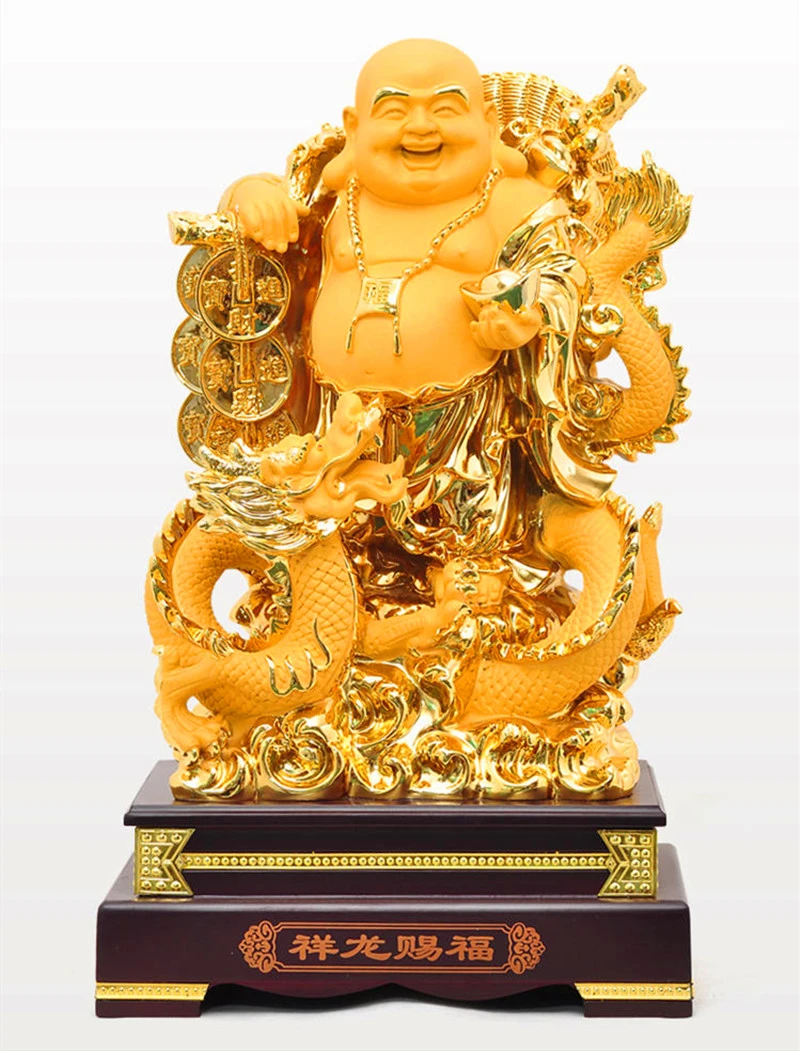 笑う仏像 無料配達 樹脂 販売中 Maitreya リビングルームの装飾 大きな腹 家の装飾 Statues Sculptures Aliexpress