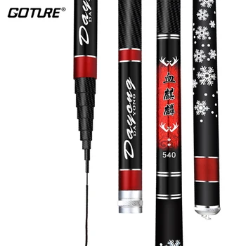 

Goture Stream Fishing Pole Rod Power 2/8 Ultra Light Telescopic Hand Pole Travel Carp Trout Feeder Rod For Fishing Tackle