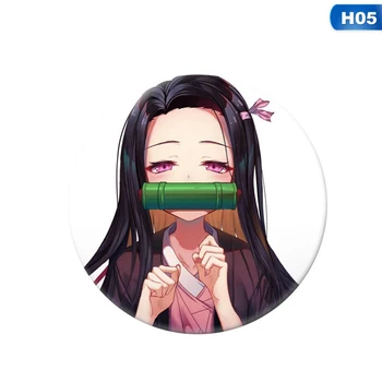 

New Anime Demon Slayer: Kimetsu No Yaiba Pin Button Brooch Cartoon Collect Backpacks Bags Badges Button Cosplay Fans Jewelry