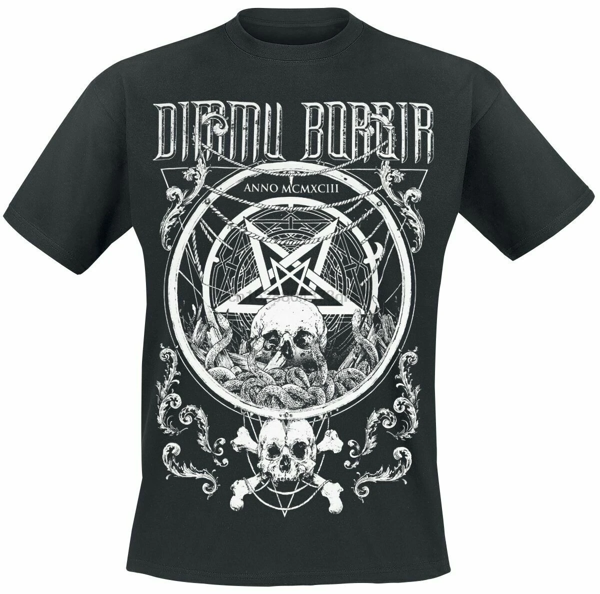 Dimmu Borgir Penta-Rope футболка Черная мужская женская унисекс модная Бесплатная доставка