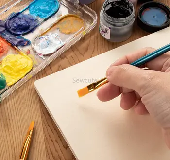 

5pcs Unfinished Wood Plate Blank Board 10.6x7 Inch Rectangle Artboard for DIY Painting Crafts 27x17cm