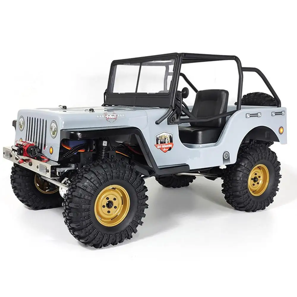 LeadingStar RGT EX86010 CJ 1 10 2 4G 4WD Crawler Climbing Truck RC Car Vehicle Models 3