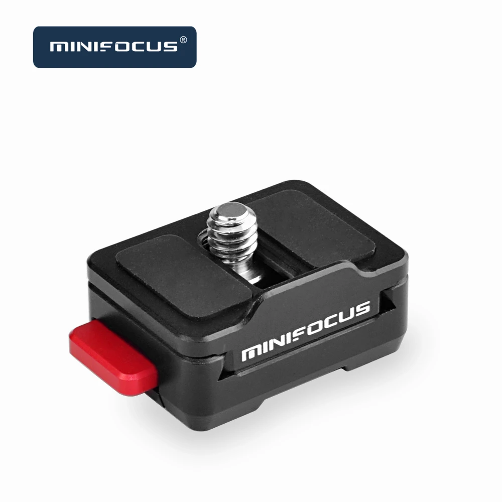 Field Monitor Mount Mini Quick Release Plate for LCD Monitors, Magic Arm, LED Light, EVF Mounts