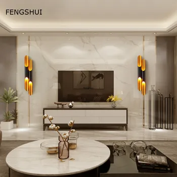 

Modern Double-headed Bevel Industrial Wall Lights Corridor Aisle Loft Creative Bedroom Bedside Lamp Stairs Bar Decor Luminaire