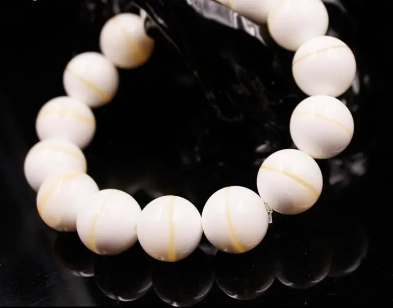 1023 Tai Chi gold bracelets natural shells 20mm male Bracelet beads