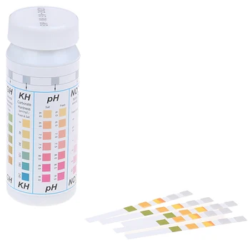 

50 Strips 5 in 1 Swimming Pool Spa Water Test Strips Nitrate Nitrite PH Hardness