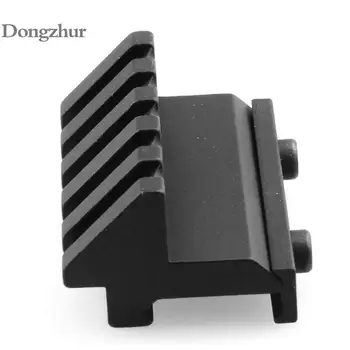 

Hunting Tactical 45 Degree Angle Scope Mount Offset 5 Slot Side Rail RTS Sight Rail Airsoft 45mm Picatinny Weaver Laser Adapt