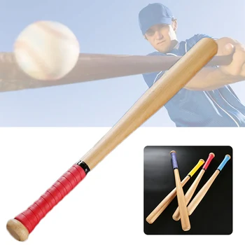 

Heavy Duty Fitness Body Baseball The Bat 54cm Solid Wood Polishing Wood Bit Career for Natural