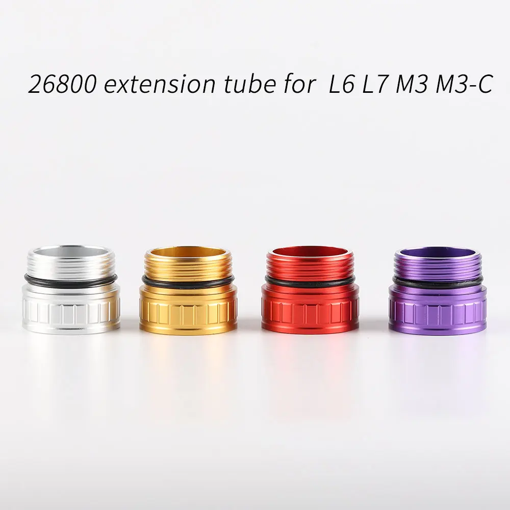 26800 battery extension tube For L6 L7 M3 M3-C battery extension tube