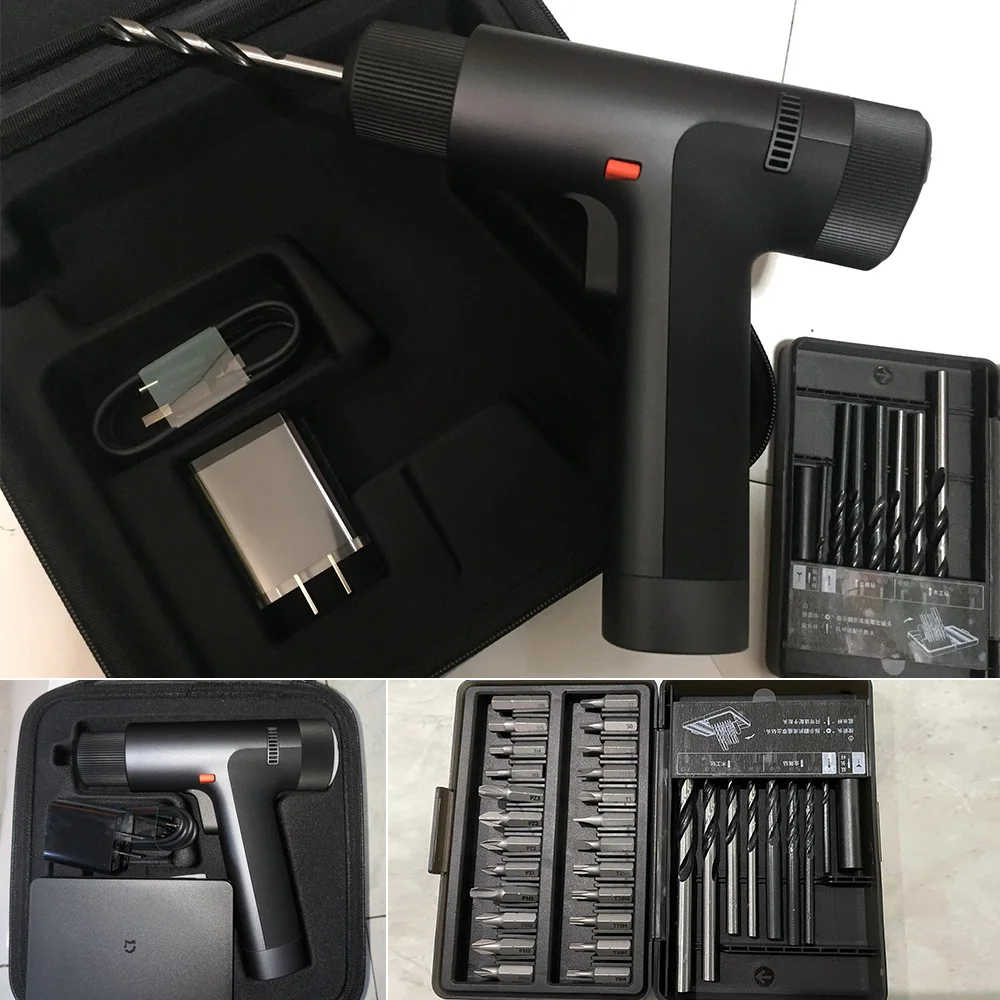 Xiaomi Mijia Type-C Brushless Cordless Electric Drill 2000mAh Smart Display description image 12