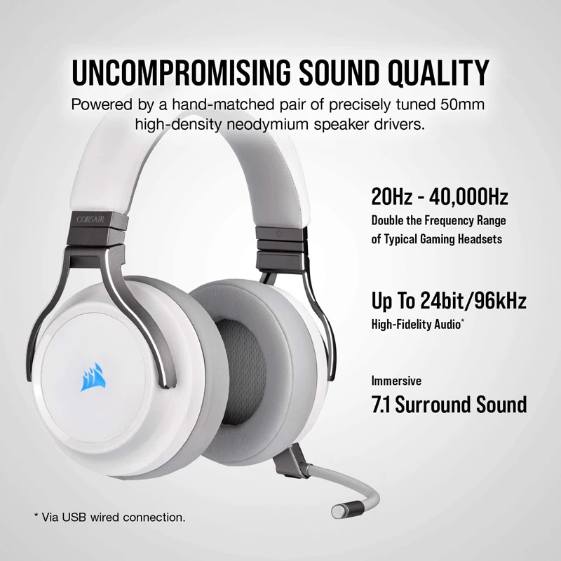 CORSAIR Virtuoso RGB wireless high 