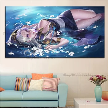 

Modern decor diamond painting Game Sexy woman Anime girl diamond embroidery full round square drill 5d diy mosaic puzzle GG1920