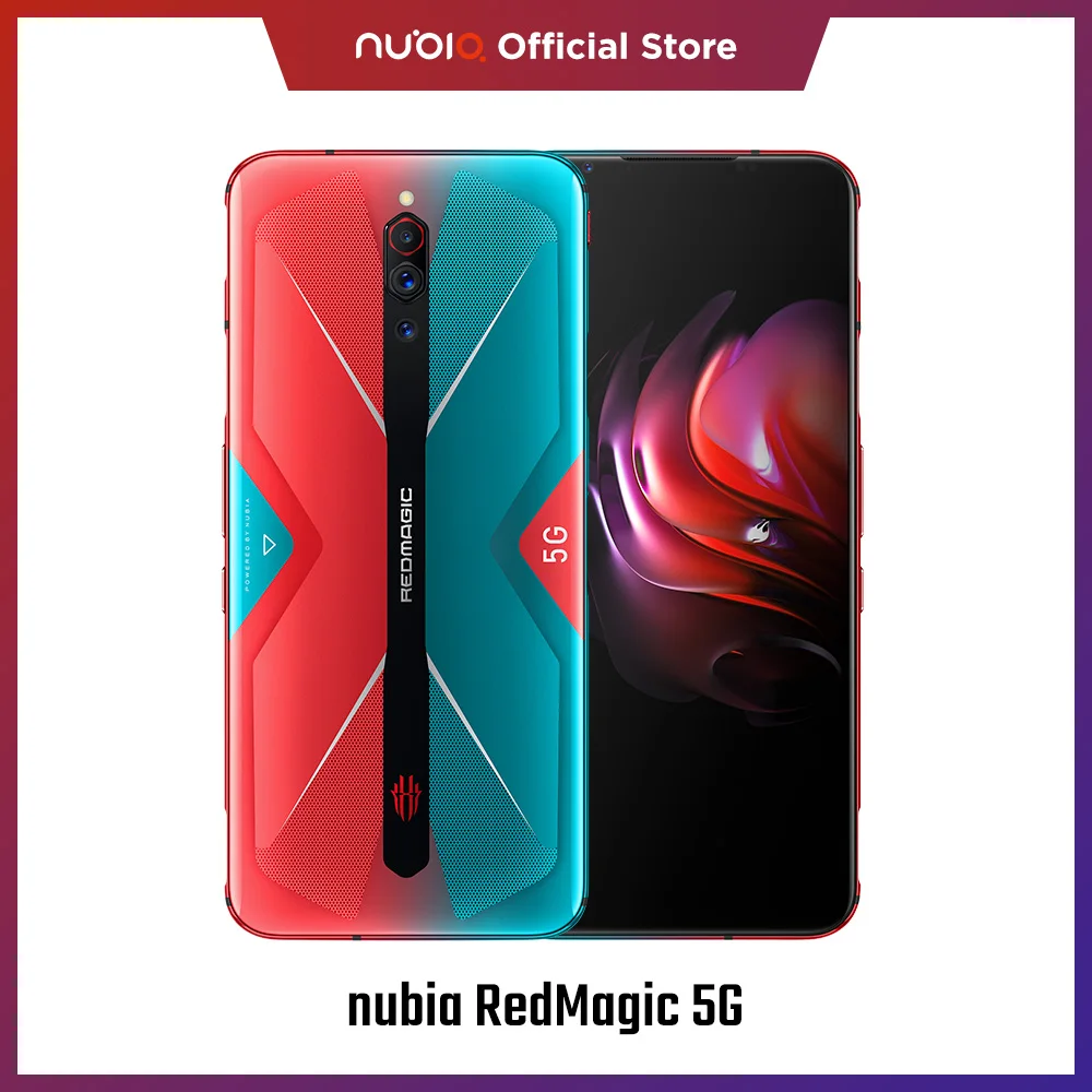 Смартфон nubia 144 Гц 6 65 дюймов Snapdragon 865 8 ГБ ОЗУ тройная камера 64 мп 4500 мАч|Смартфоны| |