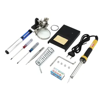 

Fz606 Electric Soldering Iron Solder Station Kit For Circuit Board Computer Mobile Phone Repair Soldering Iron Tool Kit