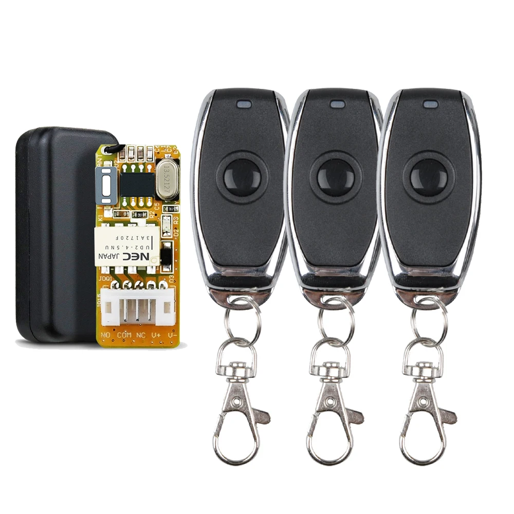 5V 12V Door Access Opener Button Remote Control Switch Trigger Circuit Breaker 433M Wireless Momentary Smart Home | Обустройство дома