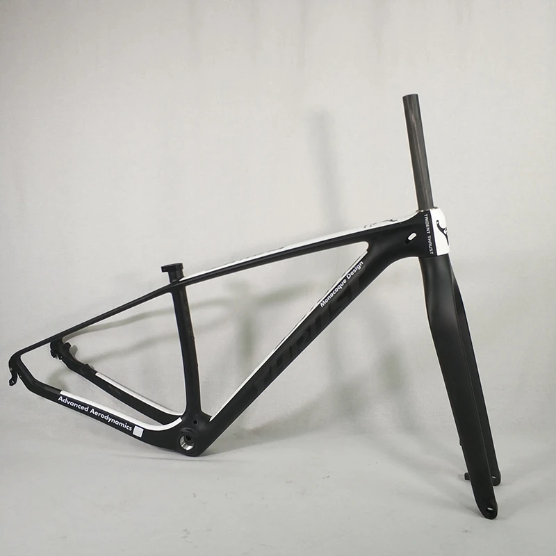 Bicycle Carbon Frame carbon fork 29er Mountain Bike Frame UD Black 15 17 19  inch with mtb Carbon Fork 15 9mm rigid fork hardtail|carbon frame 29er|mtb  carbon frame 29erframe 29er - AliExpress