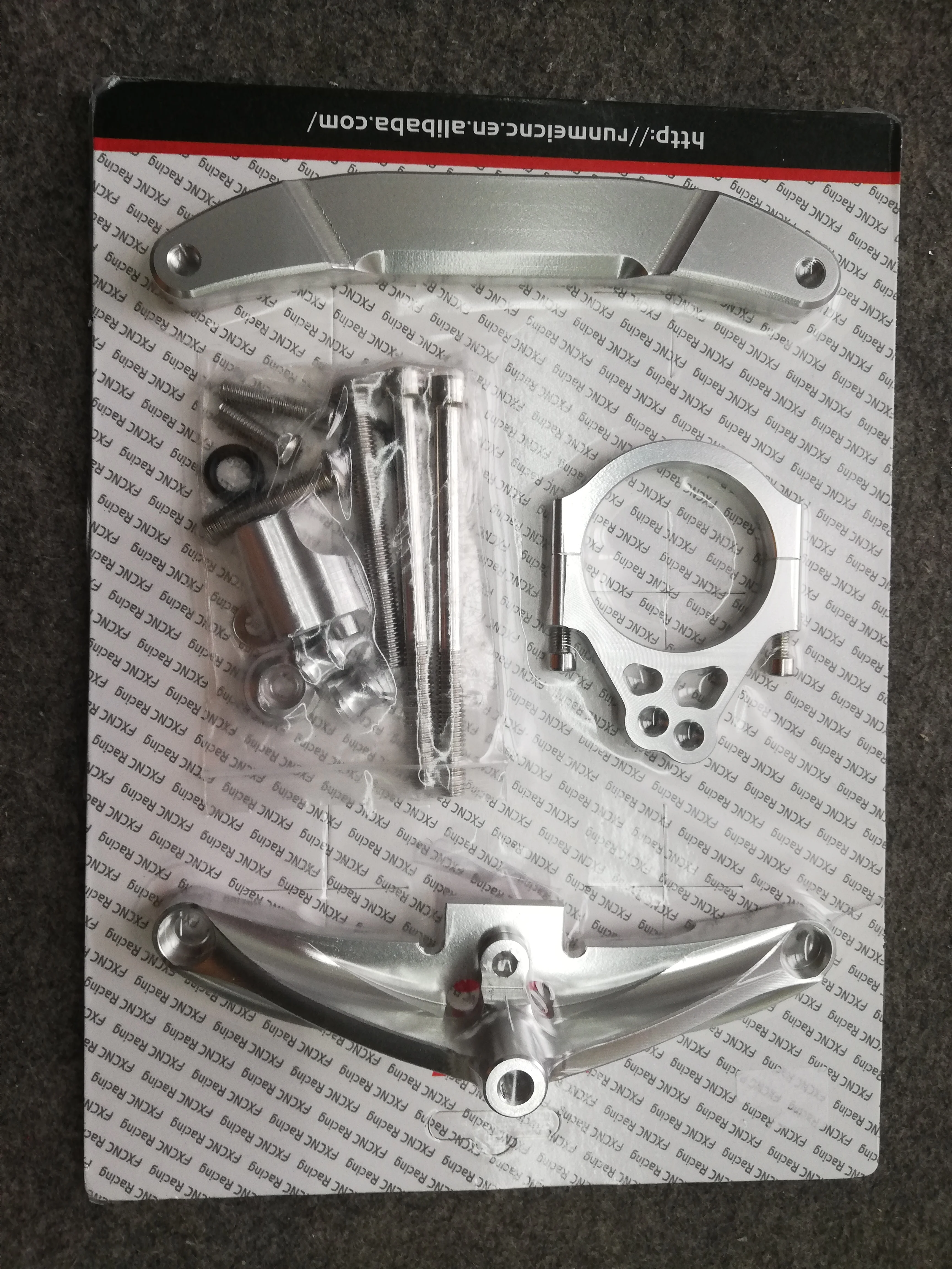 Motorcycle Accessories Damper Bracket for Yamaha FZ1 FAZER 2006 2007 2008- Gold Silver