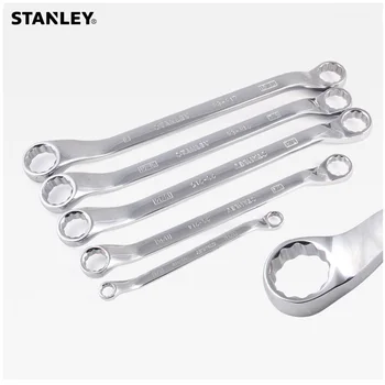 

Stanley 1pcs Box-end Wrench Ring Spanner Hand Tools 3/8 7/16 9/16 1/2 11/16 13/16 7/8 15/16 3/4 1 Inch Spanner for Auto Repair