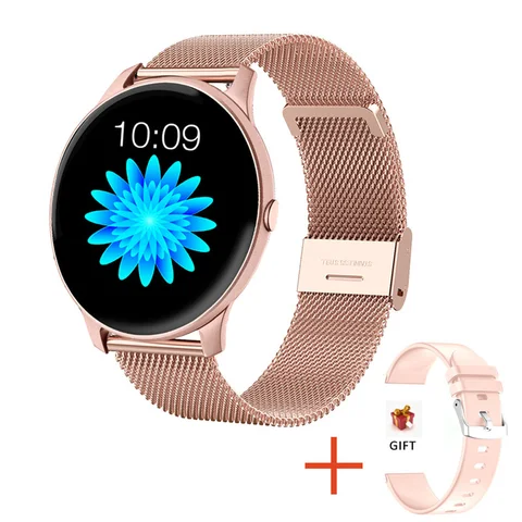 New Women Smart Watch Men Color Screen Full Touch Waterproof Sport  Fitness Tracker Smart Clock Ladies Smartwatch Women