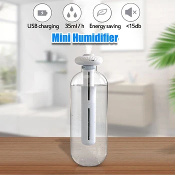 

New USB Mini Portable Detachable Air Humidifier Donut-shaped Mist Maker Humidification Aroma Diffuser Inside Bottle for Office