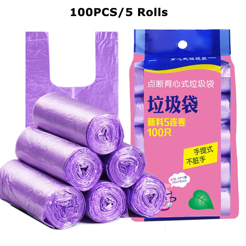Brockton Green Trash Bags Glad Lavender Trash Bags Purple Garbage Bags 100pcs/5 Aliexpress