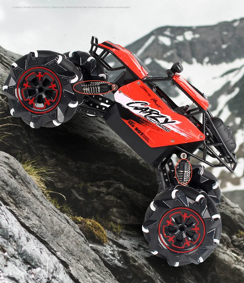 2,4 ГГц 4wd новая технология rc автомобиль Беговые внедорожных дистанционное управление автомобилем трюк rc drift восхождение автомобиля новая интересная игрушка