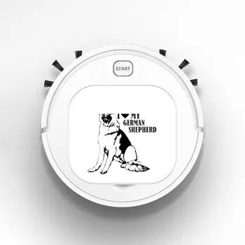 

Smart Sweeper Robot House Durable Power Floor Cleaning Robots Vacuum Cleaner 1800pa I love German Shepherd on board auto