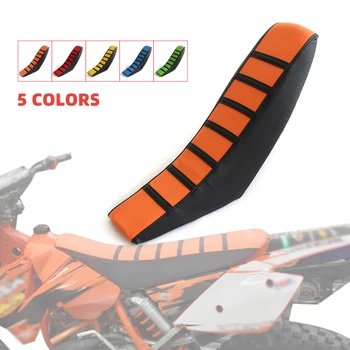 

2020 Motorcycle Striped Rubber Soft-Grip Gripper Soft Seat Cover For Kawasaki KX125 KX250F KX450F KX100 kx 85 125 250 250f 450f