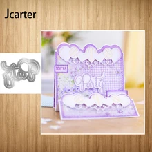 2021 New Design Party Letters Metal Cutting Dies Shape for Scrapbooking Craft Die Cut Stencil Card Make Mould Sheet Decoration