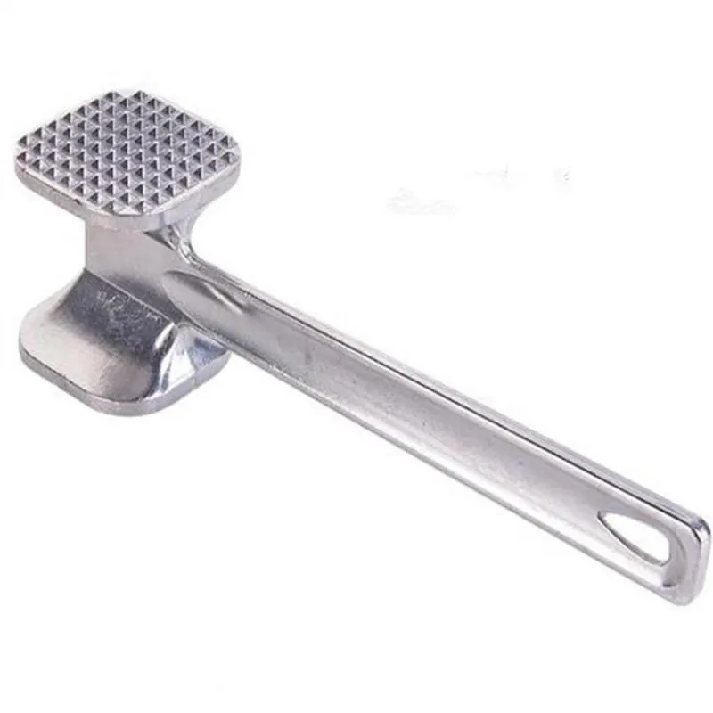 Aluminium Metal Hammer Meat Mallet Tenderizer Steak Beef Pork Chicken Hammer Kitchen Tool