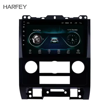 

Harfey Car GPS 9" Android 8.1 Navi HD Auto Radio for Ford Escape 2007-2012 Unit Player support SWC 3G TPMS OBD2 DAB+ DVR Carplay