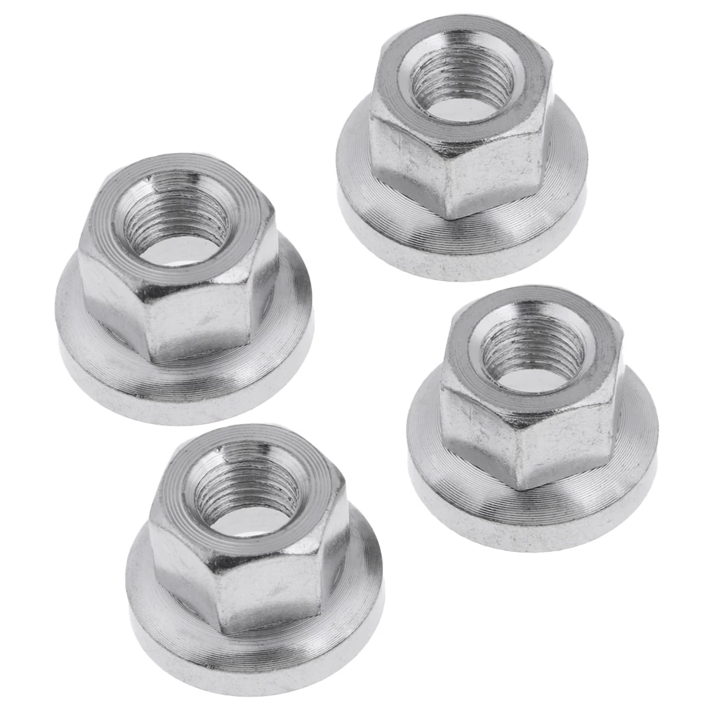 MagiDeal 4pcs Bicycle Bike Cycling Rear Hub Axle Nut 3/8' - Strong & Durable