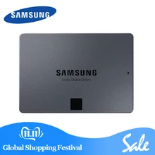 SAMSUNG 1 ТБ Внутренний твердотельный диск 860 QVO SSD QLC SATA III 2,5 дюймов HDD для ноутбука