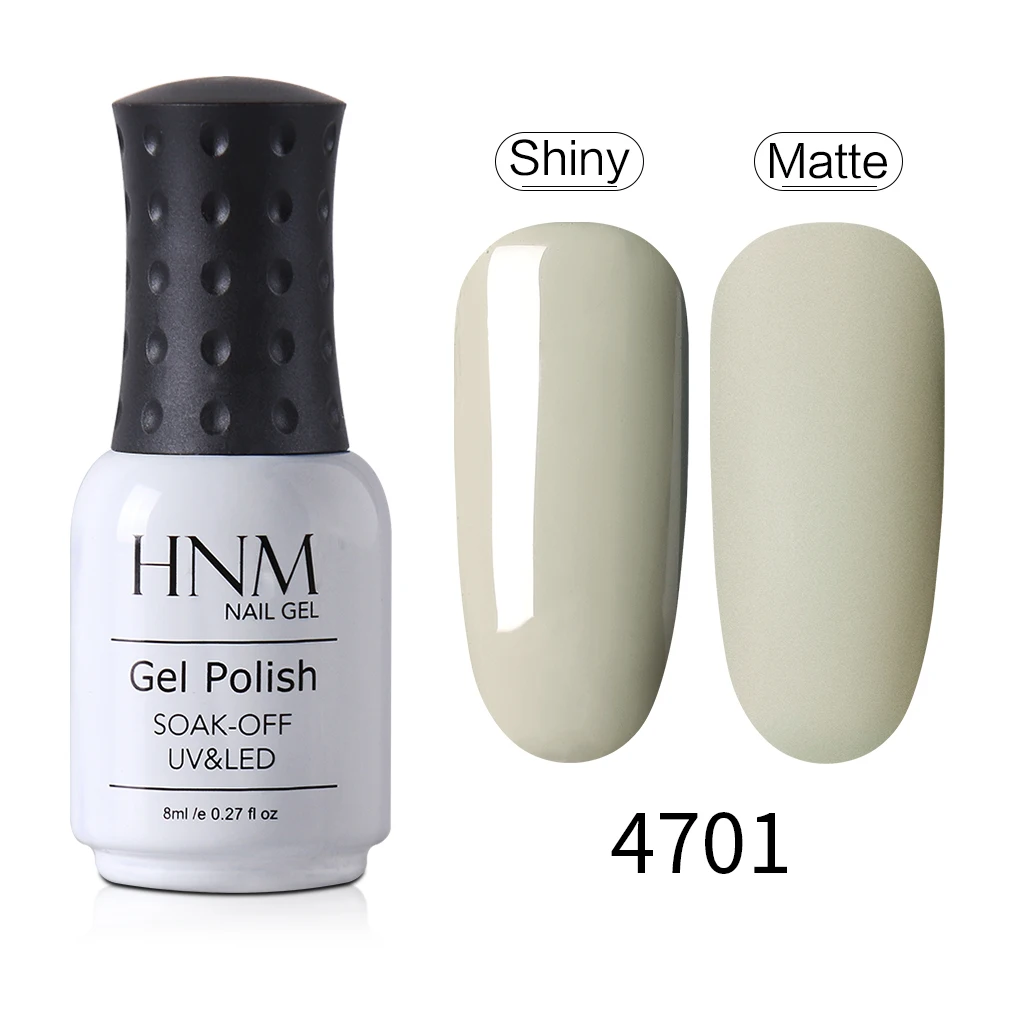 Beige HNM новейший ванильный Серый Цвет УФ-гель для ногтей растворимый лак для ногтей эмаль Полупостоянный штамповочный матовый TopGellak - Цвет: Beige