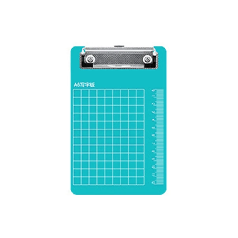 Hardboard Clipboard Writing Board with Low Clip Ruler Scale Design Recycled for Adult Student writing clipboard