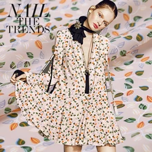 Высокая-конец пользовательские листья цифровые печатные крепдешин ткань для летнее платье, 14Momme шелк тутового шелкопряда Костюмы DIY Швейные Новинка