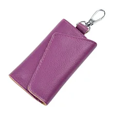 Для мужчин и женщин сумка для карт ключница складной кошелек для монет кошелек брелок держатель для ключей женский кошелек защелкивающийся Кошелек для монет сумка для телефона Carteira
