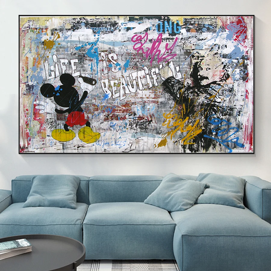 

Full square Diamond Painting Disney,graffiti art,Handicraft Needlework 5d Drill Mosaic DIY Diamond Embroidery Wall Sticker C1299